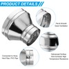 PATIKIL 10 Inch to 6 Inch Round Duct Reducer Increaser