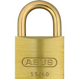 ABUS 55MB/40 C KD 55 All Weather Solid Brass Keyed Different Padlock, 1.5-Inch
