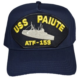 EC USS PAIUTE ATF-159 HAT - NAVY BLUE - Veteran Owned Business