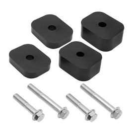 Anxingo Kit de elevación del asiento delantero del conductor o pasajero, espaciador reclinable, kit de elevación de 1/2"-1.5"