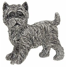 Shudehill Giftware Silver Westie Small Standing Dog