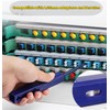 Zenithra Fiber Optic Cleaner,10PCS Fiber Optic Cleaning Pen 1.25mm Ferrules