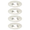 CARBBIA 90301-ST0-003 M3 x 9mm Internal Tooth Starlock Washers, Locking