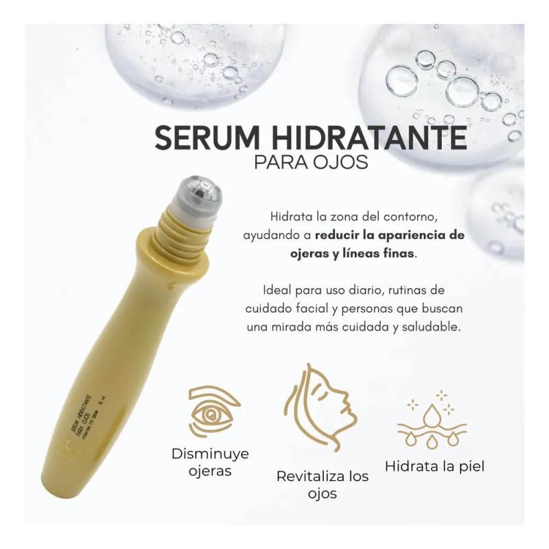 Kit Serum Pestaas Cejas Roll On Ojos Mc Life Regalo