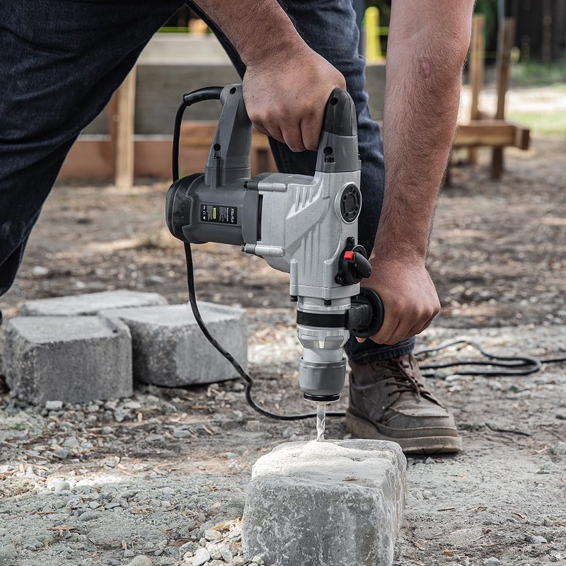 XtremepowerUS 1180W SDS-Plus Electric Rotary Demolition Chipping Hammer 1-1/4" Combination