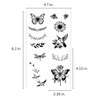 Mini Nature Temporary Tattoos - Realistic Long Lasting Waterproof Tiny