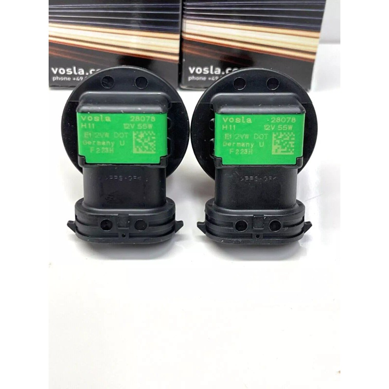 Vosla 2x- Vosla H11 OEM Bulb Lamps Made In Germany