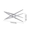 Foldable Alcohol Stove Pot Stand,Stainless Steel Crossing Pot Holder,Camping Kettle