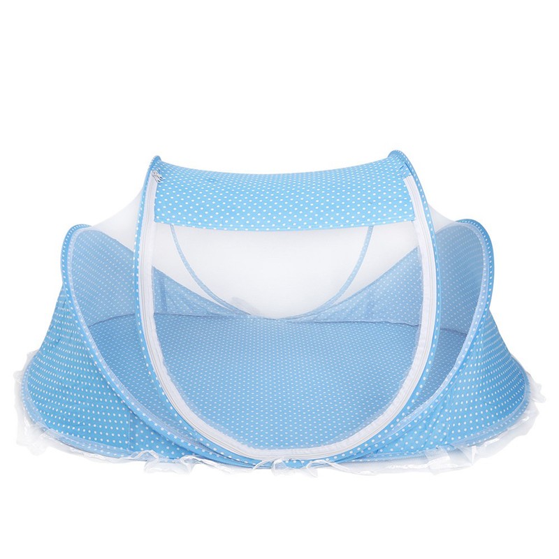Portable Foldable Mosquito Net Anti Bug Crib Tent with Mattress