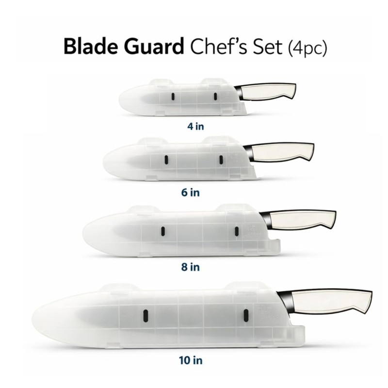 Blade Guard Knife Blade Protectors Chef’s Set Made in USA