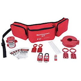 ZING 7135 RecycLockout Lockout Belt Pack Kit, 20 Components