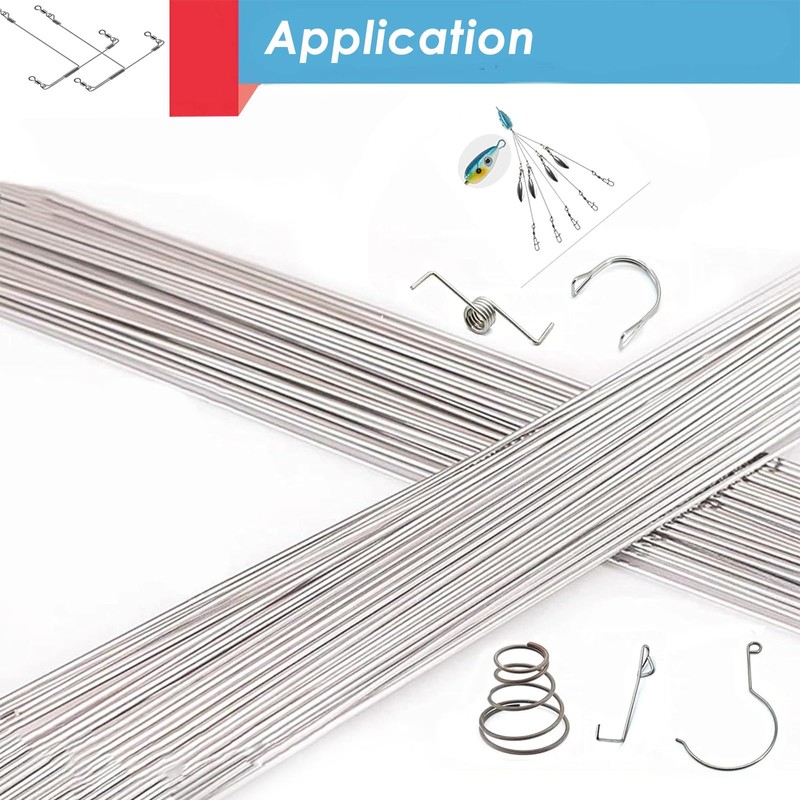 COYOUCO 50CM Stainless Steel Spring Wire, Full Hard Straight Wire