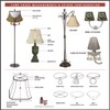 Royal Designs, Inc. Rectangle Cut Corner Hardback Lamp Shade, HB-810-12BLK/GL,