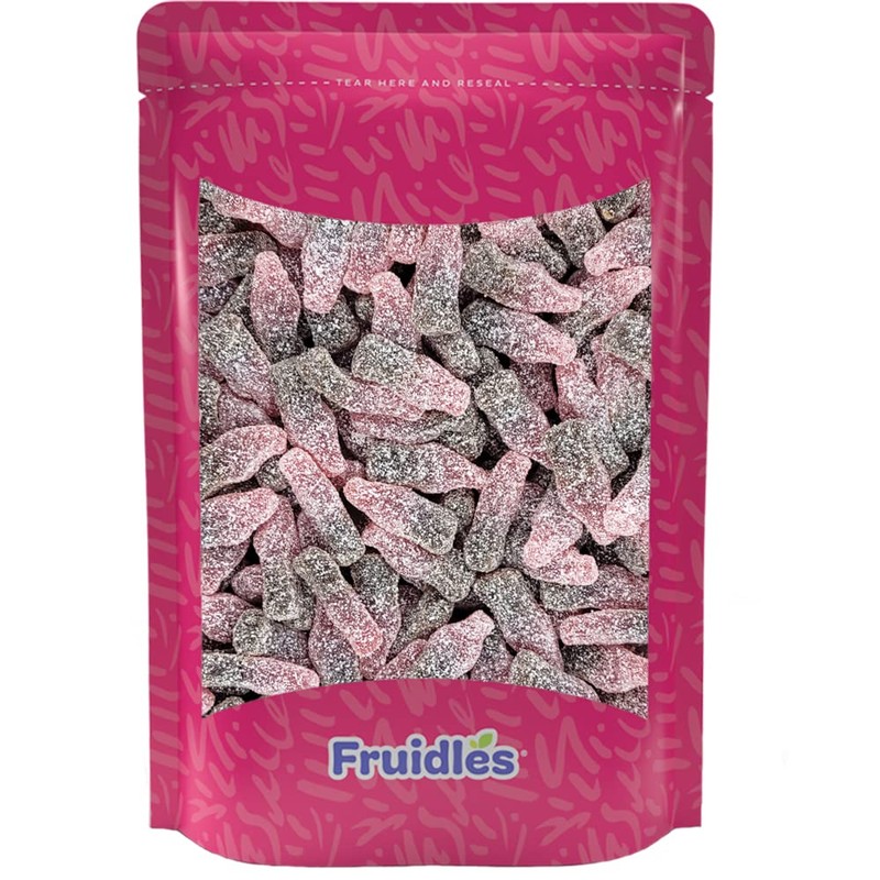 Fruidles Sour Chewy Cola Bottles Great for Birthdays, Parties, Events,