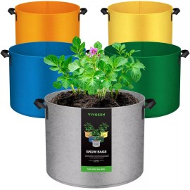 VIVOSUN 5-Pack 5Gal/7Gal/10Ga