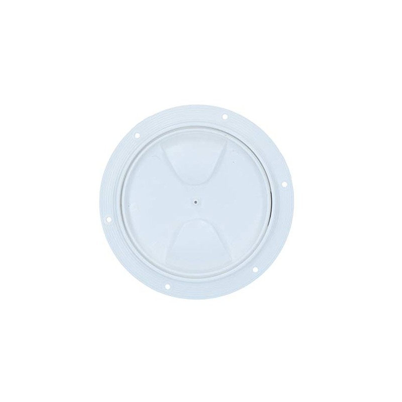 145mm Round Inspection Hatch Waterproof Cover IPX6 White 115mm Cut
