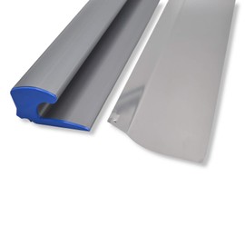 DEWEPRO® Surface Spatula with Handy Handle and Interchangeable Stainless Steel Blade 0.3 mm Width 300 mm