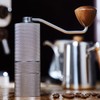 Manual Coffee Bean Grinder 12 Coarseness Settings CNC Stainless Steel