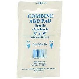 Honeywell North by Honeywell 065590 ABD Pad, 5-Inch x 9-Inch