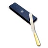 DUE BUOI ICING OFFSET SPATULA - OLIVE WOOD HANDLE. Non-stick
