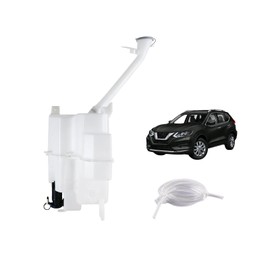 Eterpace Windshield Washer Reservoir Compatible with Nissan Rogue S/SL/SV 2017 2018 2019 2020, Wiper Washer Fluid Reservoir Tank, Replace# 28910-6FL0A, 28910-6FP0A