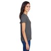 A4 Topflight Heather Tee Charcoal M