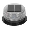 Solar Warning Light 6 LED Beads Red Blue Alternate Waterproof