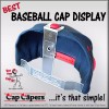 Cap Rack, Hat Rack, Baseball Cap Display, Ball Cap Storage
