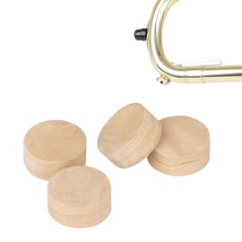 Pack of 4 Trumpet Cork Pads Repair Cork Pads Water Key Cork Spit Valve Cork Trumpet Repair Cork Pads Water Key Cork Pad Seal for Repairing Trumpet