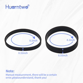 Huarntwo Replacement Clutch Belts for Dyson DC04, DC07, DC14,DC33 Vacuum Cleaners(4 pcs)