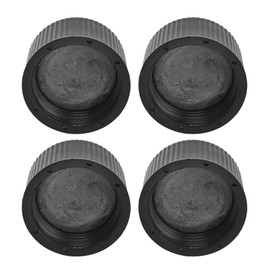 4Pcs Pool Sand Filter Drain Cap, Replacement Filter Drain Cap Plastic Sand Filter Drain Cap, Sand Filter Models Drain Cap and Gasket Replacement