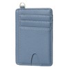 GEEAD Slim Minimalist Front Pocket RFID Blocking Card Holder Wallets