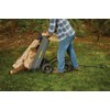 True Temper Poly Garden Cart Wagon, Easy Dump Design, 4