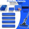 12 Pcs Roller Mop Refill Blue PVA Sponge Mop Head