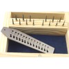 Tap and Die Set 15 pcs. In a Wooden Box