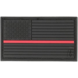Maxpedition Large USA Flag Patch Firefighter Thin Red Line USA2F