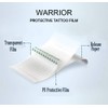 WARRIOR Tattoo Protection Film Bandage 15cm x 10cm Breathable Waterproof