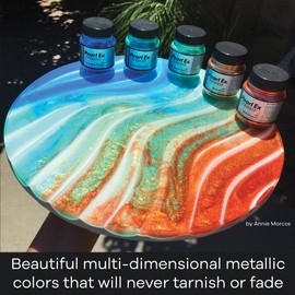 Jacquard Pearl Ex Pigment Powder 4oz Duo Blue/Purple - Loose Mica Powder for Epoxy Resin, Watercolors, Calligraphy Ink & Clay - Epoxy Pigment Powder - Epoxy Resin Color