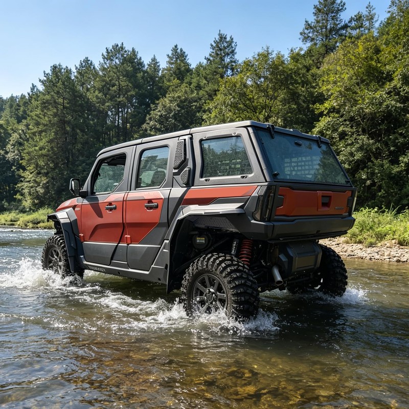 Rear Fender Grill Compatible with Polaris XPEDITION XP XP5 ADV