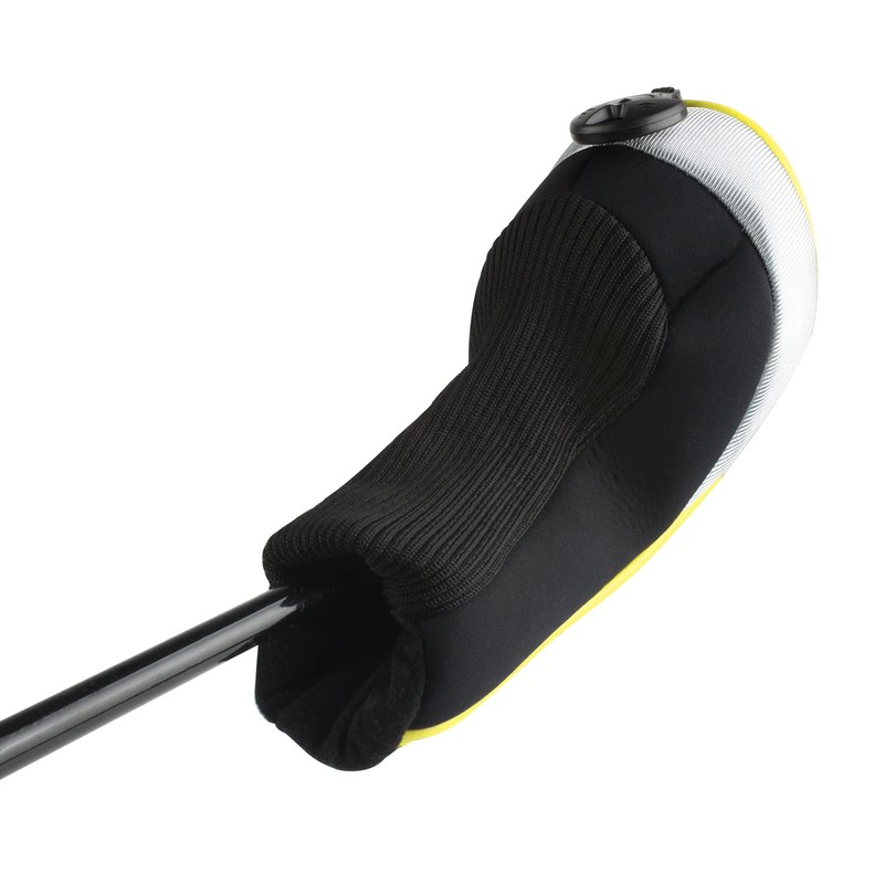 Andux Mesh Golf Hybrid Club Head Covers with Dial NO.