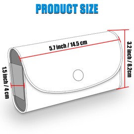 BVYA Pill Organizer Case, Weekly Travel Pill Case Medication Reminder,for 2 Times A Day, 7 Days a Week-Includes Leather Carrying Case