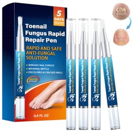 4PCS Care, Fungal for Toenail Repair, Nail Repair, Fungal Nail, Toe Nail Repair for Broken, Reduces Discolouration, Restoring Healthy Nail,Helps Improve Nail Appearance