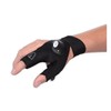 (Orludo Fishing Equipment) Equipped with LED Light! Fishing Gloves, Finger