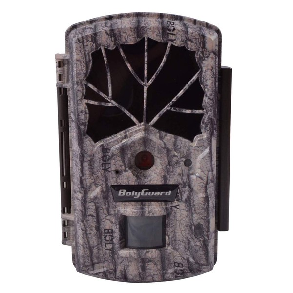 Boly Wildlife Trail Camera 24MP 1080p HD Video with Motion Sharp Technology, Adjustable Sensor Invisible IR, Detection up to 100ft.Hunting Camera, Large 2.0" LCD Display Waterproof Game Camera