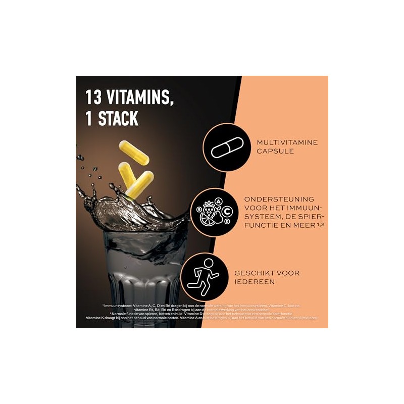 ESN Vitamin Stack, 120 Vegan Capsules with All Essentials Vitamins