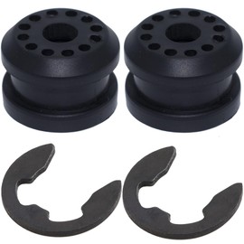 URSOGUDE 2PCS Transfer Case Shifter Linkage Control Lever Bushing Grommet for Dodge Ram 1500 2500 3500 68078974AA 68078975AA 4x4 with 2 E-Clip