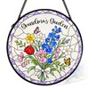 Nonna Grandma Gifts Stained Glass Suncatcher Window Hanging Decor