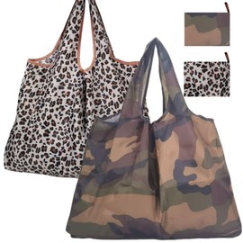 CRAFTLAB SAIL Eco Bag, 2 Pieces Large Capacity & Load Capacity 44.1 lbs (20 kg). Perfect Size for Cash Register Basket, Folding Shopping Bag, Convenience Store Bag, Waterproof Material, Storage, Water