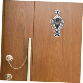 KONTONTY Knocker with Cat's Eye Door Knockers Door Knockers for Front Door Front Door Knocker Brass Door Knocker Door Viewer with Peephole Door Viewer Supply Zinc Alloy Door Knocker Brass