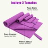 Toalla Deportiva, Toalla Microfibra 3 PCS, Toalla Microfibra Secado Rápido,